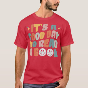 Het is een goede dag om een boek te lezen, een boe t-shirt