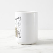 Het is een goede dag om een boek te lezen koffiemok (Center)