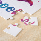 Het is een goede dag om een boek te lezen legpuzzel (Zijkant)