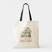 Het is een goede dag om een boek te lezen Leraar L Tote Bag (Achterkant)