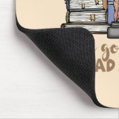 Het is een goede dag om een boek te lezen muismat (Hoek)