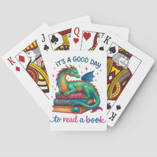 Het Is Een Goede Dag Om Een Boek Te Lezen Pokerkaarten