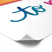 Het is een goede dag om een boek te lezen poster (Hoek)