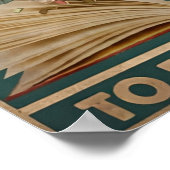 het is een goede dag om een boek te lezen poster (Hoek)