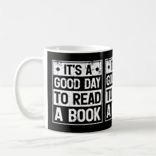 Het is een goede dag om een boekmok te lezen koffiemok