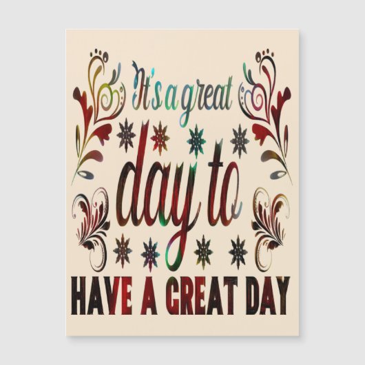 Het is een goede dag om een goede dag te hebben, i (Voorkant)