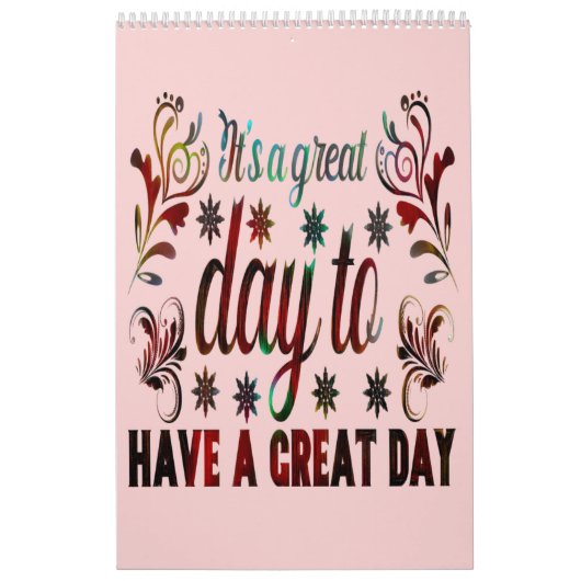 Het is een goede dag om een goede dag te hebben, i kalender (Hoes)