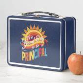 Het is een goede dag om een schooldirecteur te zij (In situ)