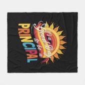 Het is een goede dag om een schooldirecteur te zij fleece deken (Voorkant (Horizontaal))