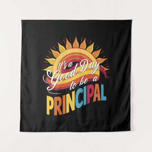 Het is een goede dag om een schooldirecteur te zij wandkleed (Voorkant)