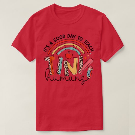 Het is een goede dag om het Shirt van de kleine me (Design voorkant)