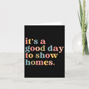 Het is een goede dag om huizen te Shows Funny Real Kaart