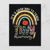 Het is een goede dag om kleine mensen te leren ken briefkaart (Voorkant)