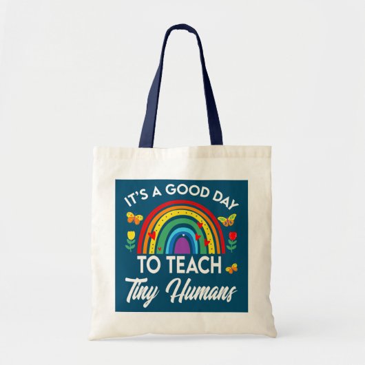 Het is een goede dag om kleine mensen te leren ove tote bag (Voorkant)