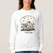 Het is een goede dag om kleine mensen te onderwijz trui (Voorkant)