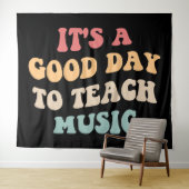 Het is een goede dag om muziek te leren II Wandkleed (In Situ (horizontaal))