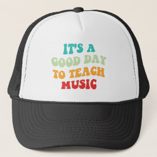 Het is een goede dag om muziek te onderwijzen I Trucker Pet