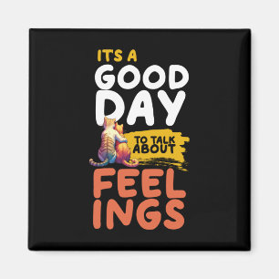 Het is een goede dag om over gevoelens van katten  magneet