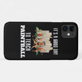 Het Is Een Goede Dag Om Paintball Te Leren Case-Mate iPhone Case (Achterkant (horizontaal))