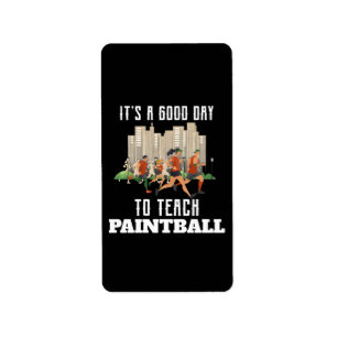 Het Is Een Goede Dag Om Paintball Te Leren Etiket