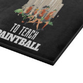 Het Is Een Goede Dag Om Paintball Te Leren Snijplank (Hoek)