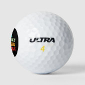 Het is een goede dag om scheikunde te leren golfballen (Logo)
