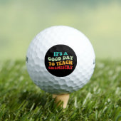 Het is een goede dag om scheikunde te leren golfballen (Insitu Shirt)