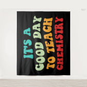 Het is een goede dag om scheikunde te leren wandkleed (Voorkant)