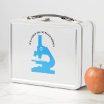Het is een goede dag om Science Blue te onderwijze<br><div class="desc">Een geweldig cadeau voor die speciale leraar Wetenschap. Blauwe microscoop.</div>