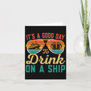 Het is een goede dag om te Drinken op een Pet van Kaart