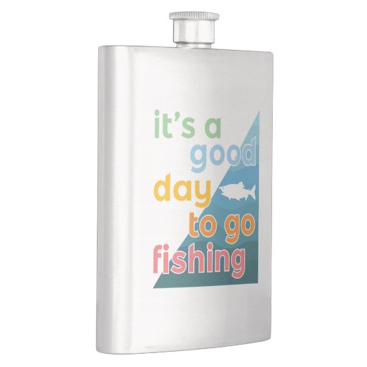 Het is een goede dag om te gaan vissen flacon (Rechts)