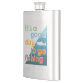 Het is een goede dag om te gaan vissen flacon (Links)