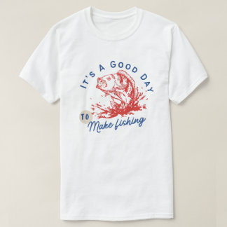Het Is Een Goede Dag Om Te Gaan Vissen Funny Visse T-shirt