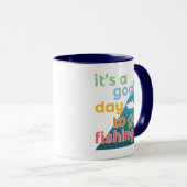 Het is een goede dag om te gaan vissen mok (Voorkant rechts)