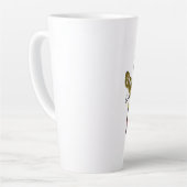 Het is een goede dag om te schrijven latte mok (Linkerhoek)