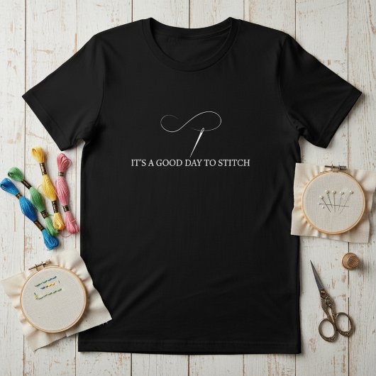 Het is een goede dag om te stikken Tri-Blend shirt