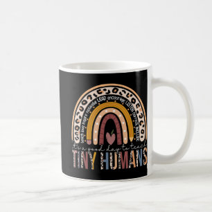 Het is een goede dag om Tiny Humans Fun Teacher T  Koffiemok