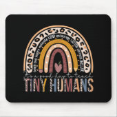 Het is een goede dag om Tiny Humans Fun Teacher T Muismat (Voorkant)