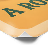 Het is een goede dag om van een ruwe collie te hou perfect poster (Hoek)