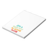 Het is een goede dag om Wiskunde I te leren Notitieblok (Linkerzijde)