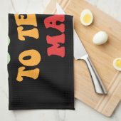 Het is een goede dag om Wiskunde I te leren Theedoek (Quarter Fold)