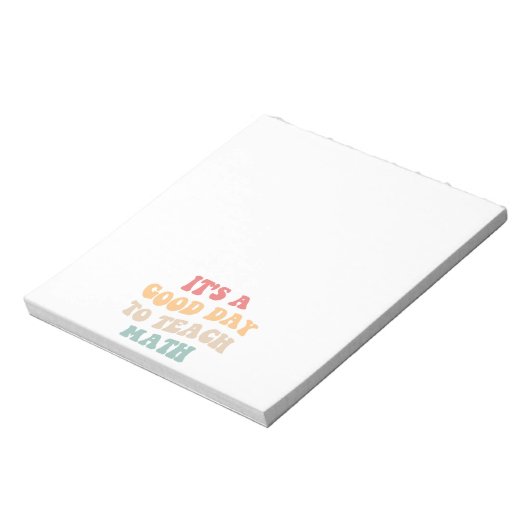 Het is een goede dag om Wiskunde II te onderwijzen Notitieblok (Linkerzijde)