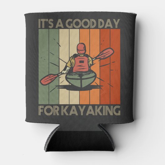 Het is een goede dag voor het kajakken Grappig bui Blikjeskoeler (Voorkant)