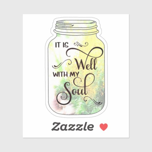 Het is een goede dappere jar sticker (Vel)