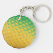 'Het is een golfsache' Sleutelhanger (Achterkant)
