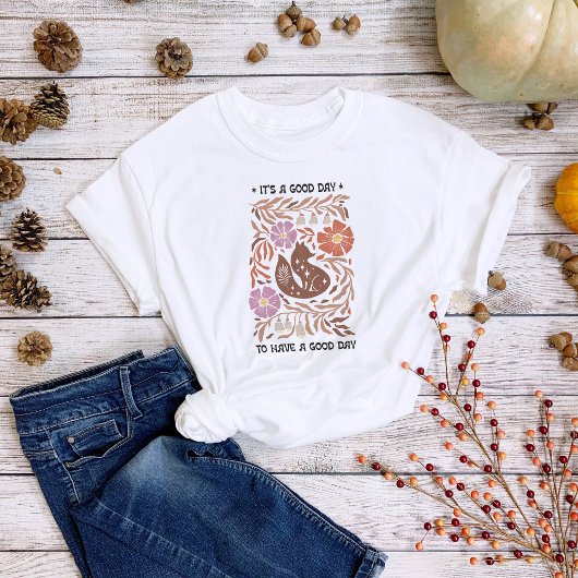 Het is een Good Day Boho Inspiration Quote T-shirt