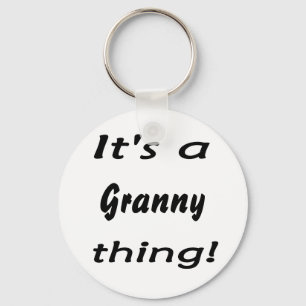 Het is een grannige zaak! sleutelhanger