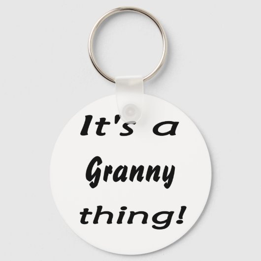 Het is een grannige zaak! sleutelhanger (Voorkant)