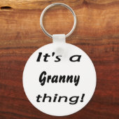 Het is een grannige zaak! sleutelhanger (Voorkant)