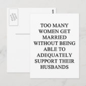 Het is een grappig idee voor jou briefkaart (Voorkant / Achterkant)